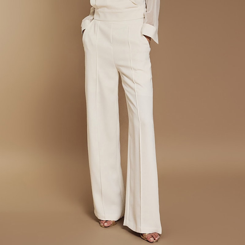 P3256 ピンタック ワイド スラックス*Lサイズ 製作*