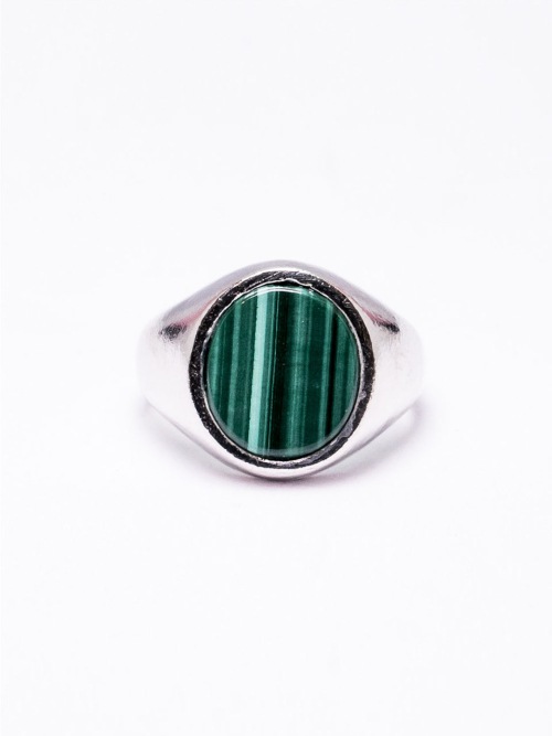【HARANG】 HR 145R_Malachite Bold Ring 正規品