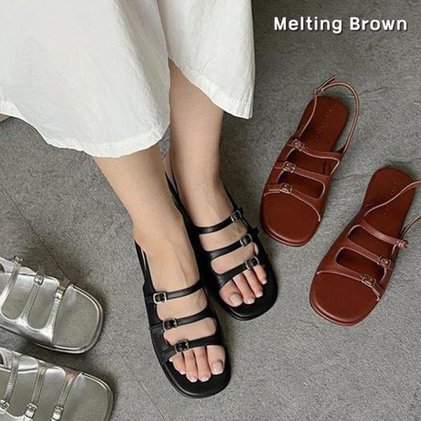 女性用ストラップサンダル フラットサンダル k63 5,324円