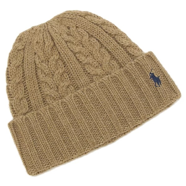 帽子 ビーニー ベージュ メンズ レディース ユニセックス RALPH LAUREN PC0939 268