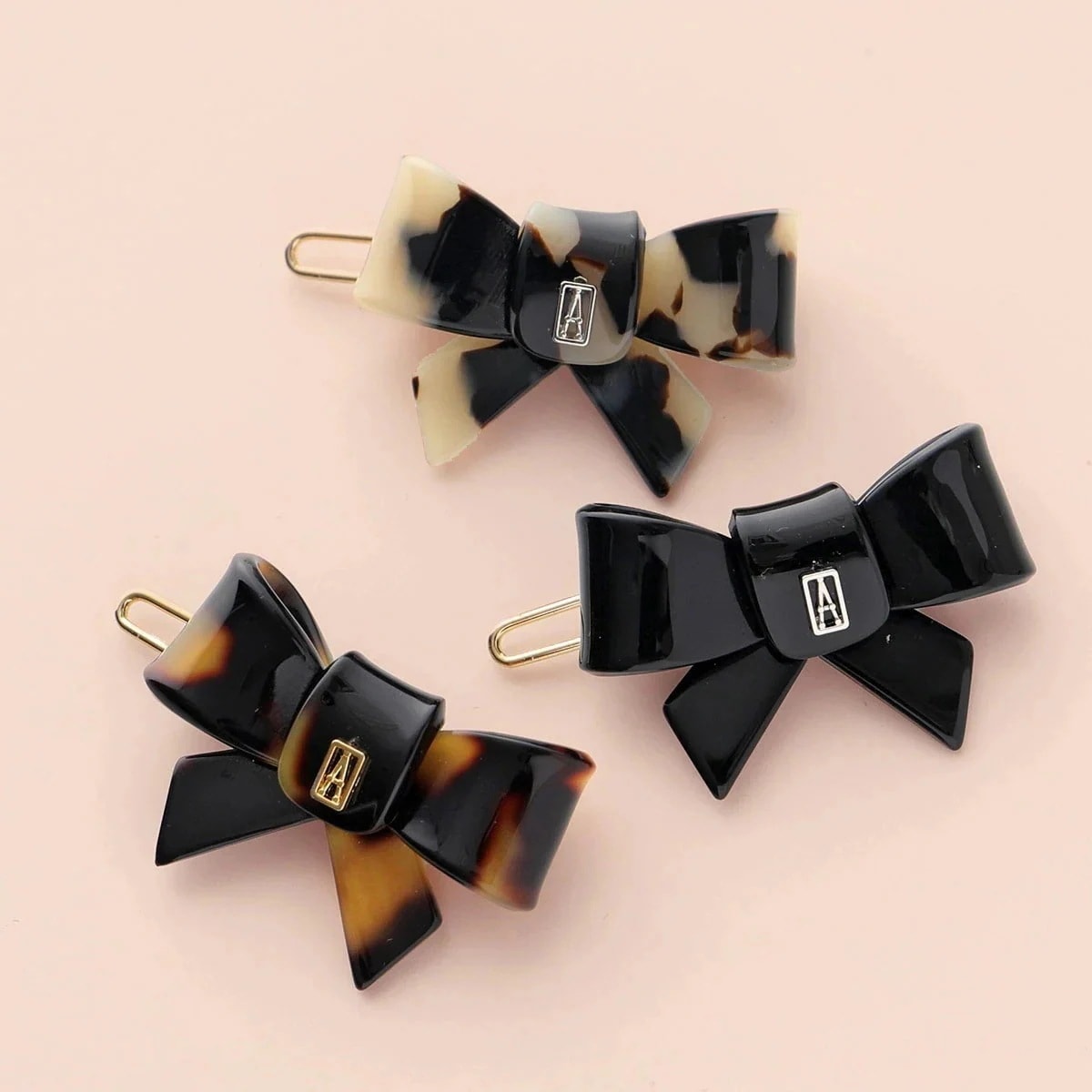 ALEXANDRE DE PARIS アレクサンドル ドゥ パリ ヘアピン ATB 15614 10 レディース ボールピン リボン ロゴ 髪留め ヘアアクセサ 8,004円