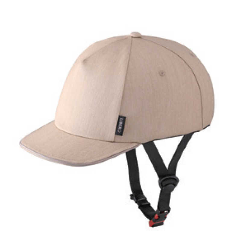 オージーケーカブト　自転車用ヘルメット リベロ(54～57cm未満/ベージュ)　LIBERO