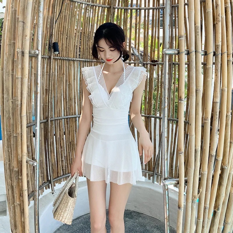 【SW.上品】 ワンピース水着 レース レディース 温泉 水着 体型カバー タンキニ キレイ セクシー ビキニ 水陸両用 ラッシュガード 体型カバー 日焼け止め メガ割30%までに制限