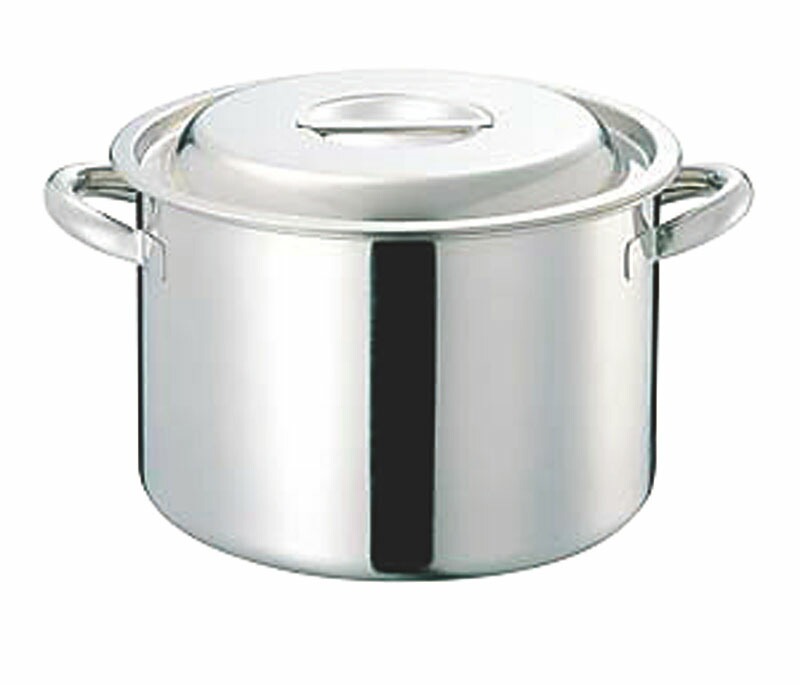 大屋金属 CLO モリブデン半寸胴鍋 45cm（47L）手付き