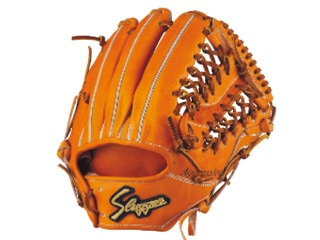 KSG-MP19DPオレンジ/タン 硬式グラブ 内野手用 (C-1042)