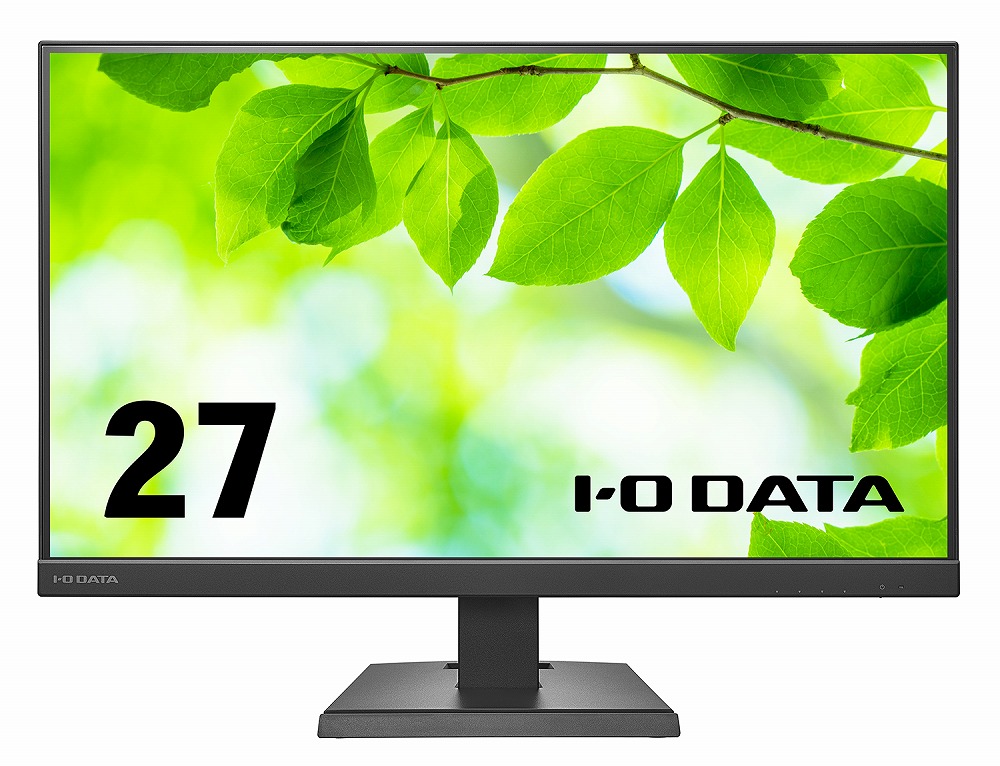 I/Oデータ 液晶ディスプレイ(27型/ADS/FHD 1920×1080/75Hz/5ms/HDMI/DP/USB Type-C/VESA/5年保証・無輝点保証)(ブラック) LCDC271DB