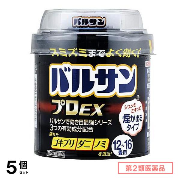 第２類医薬品 バルサンプロEX 煙が出るタイプ 12～16畳用 40g× 1個パック 5個セット