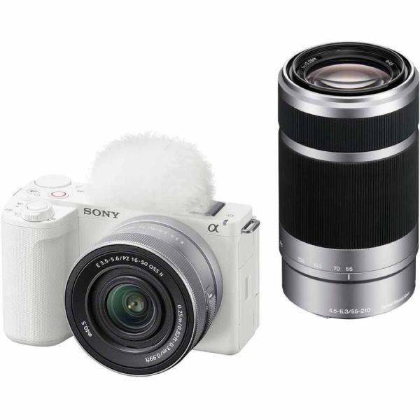 SONY ソニー ZV-E10M2X(W) ホワイト ミラーレス一眼カメラ ダブルズームレンズキット VLOGCAM