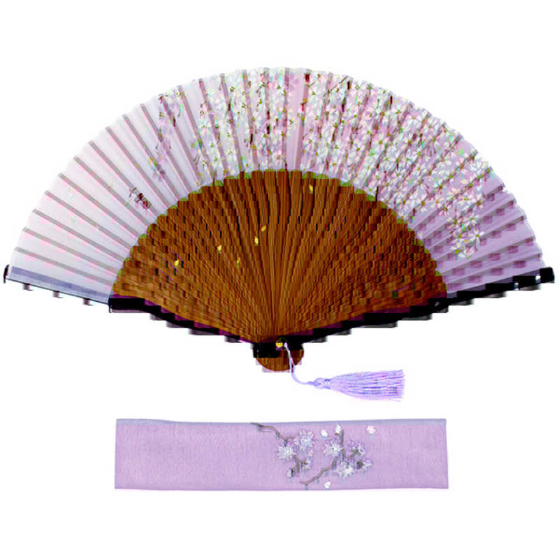 玉川　中島千波 桜プリント扇子セット ピンク　1L09002012