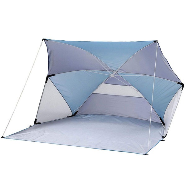 UD-53 フリット パラソルシェード180cm(ネイビー×ブルー)