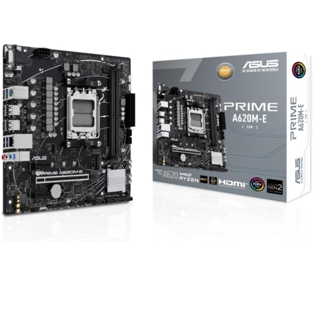 ASUS（エイスース） PRIME A620M-E-CSM AMD A620 搭載 Socket AM5 対応 micro-ATX マザーボード【国内正規品】 PRIMEA620MECSM