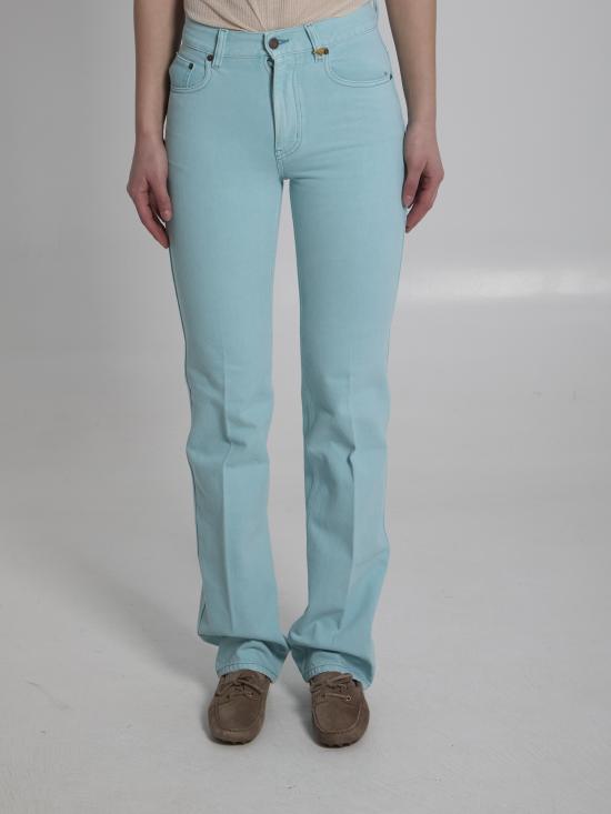 CHLOE Women Straight Pants CH26UDP11252 LIGHT BLUE
