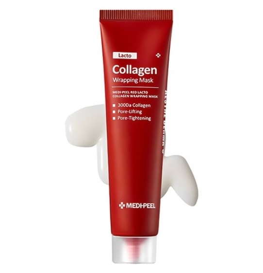 (リニューアル)メディフィルレッドラクトコラーゲンラッピングマスククリーム70ml*2 /マスクパック/マスク/マスクパック// 300ダルトン/低分子コラーゲン/フィルオフタイプ/取り外しパック/毛