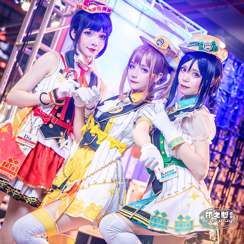 ラブライブサンシャイン Aqours 水上列車の章 覚醒ヤオリジ千歌 Cos衣装