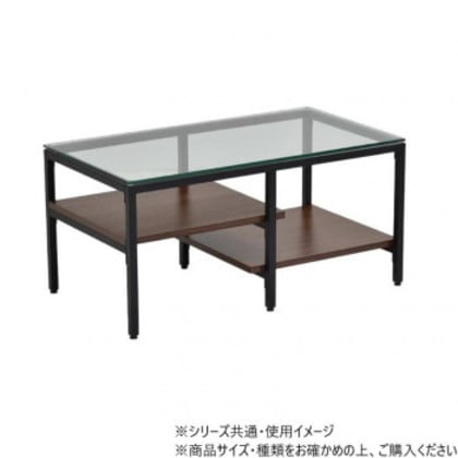 B.Bファニシング ガラスセンターテーブル Exie ブラウン ONTB0294MOBRN