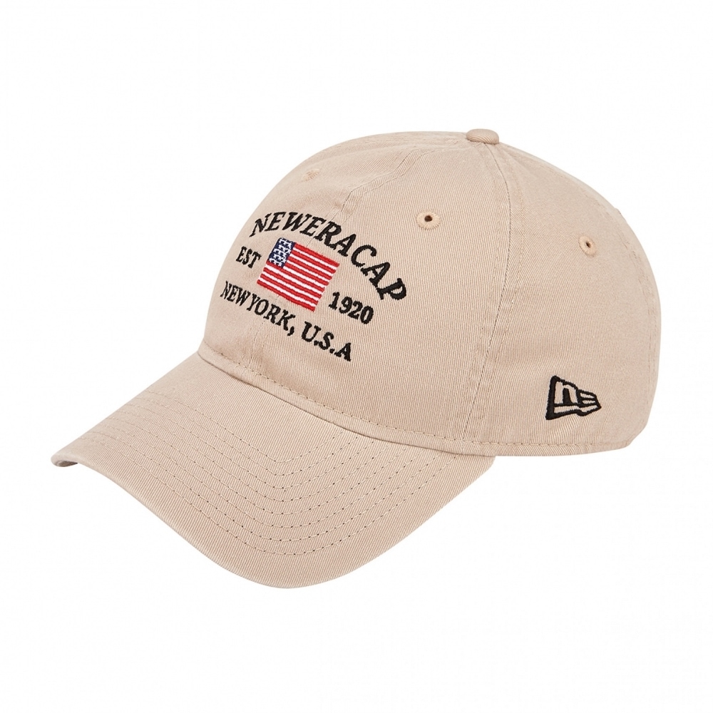 NEWERA USヴィンテージアンストラクチャーボールキャップダークベージュ/ 13784802