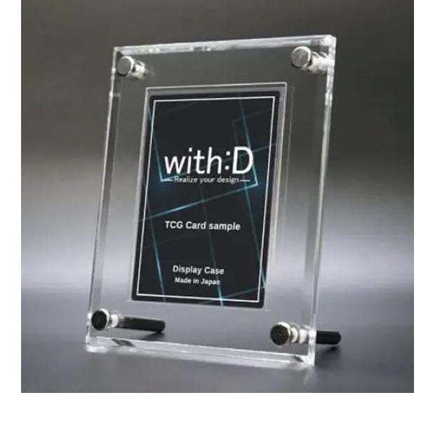 with:D カードディスプレイ Basic-type ミニサイズ 1組入