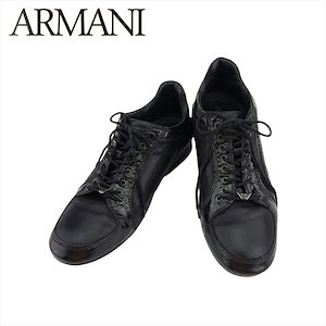 エンポリオ アルマーニ スニーカー シューズ 靴 メンズ 40 ローカット レースアップ EMPORIO ARMANI 中古