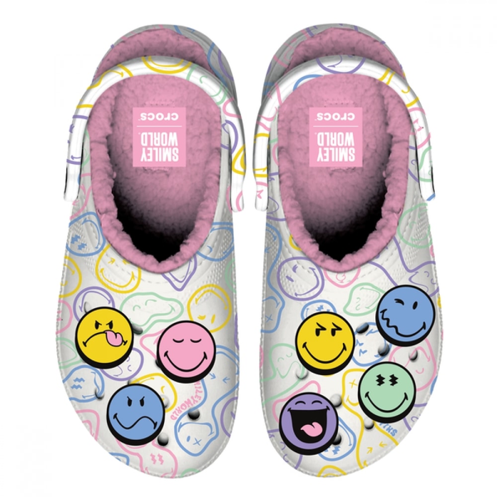 クロックス スマイル クラシック ラインド クロッグ ユニセックス 211696-90H