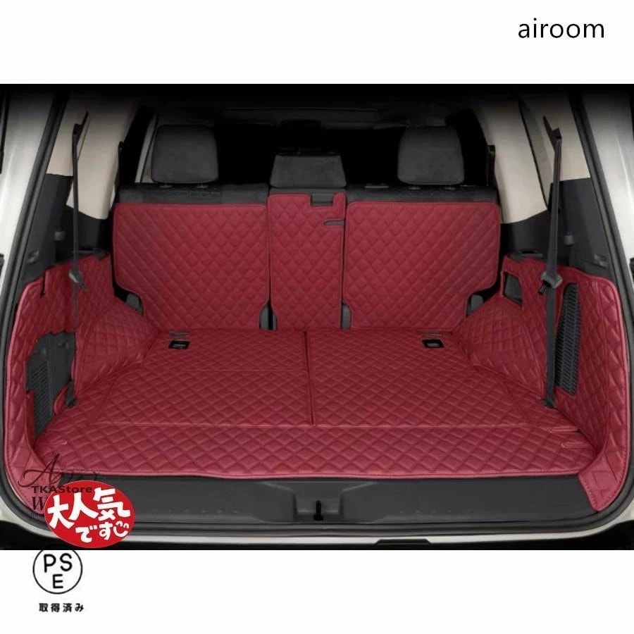 即纳レクサス LX600 VJA310W カーゴマット ラゲッジマット レザー トランクトレイ 1セット車トランクマット 防水