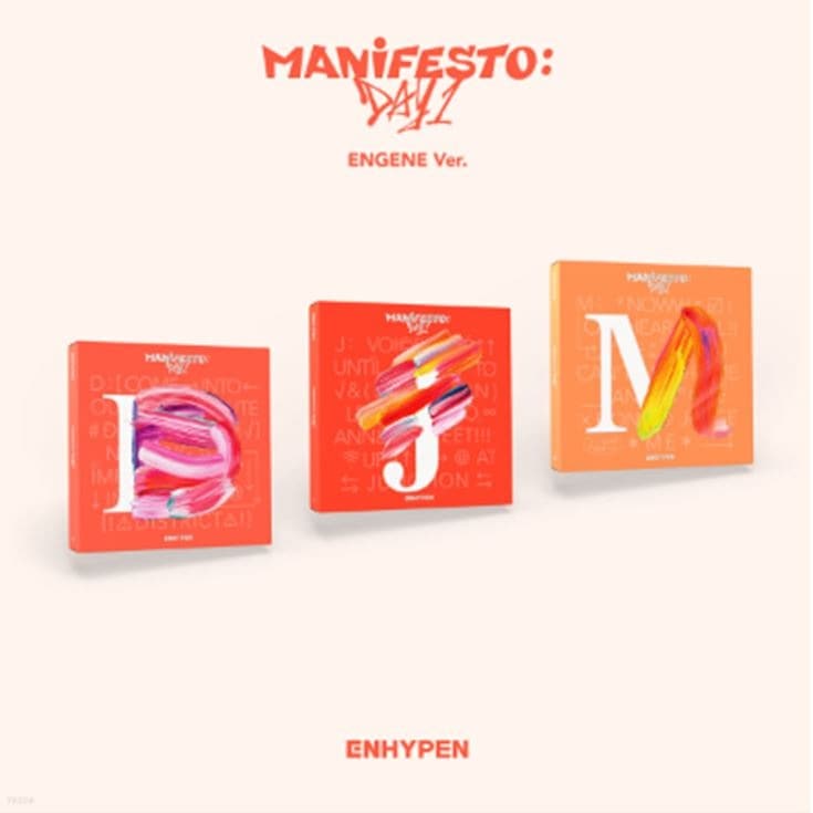 ENHYPEN - MANIFESTO : DAY 1 (ENGENE ver.) (Set) 5,646円