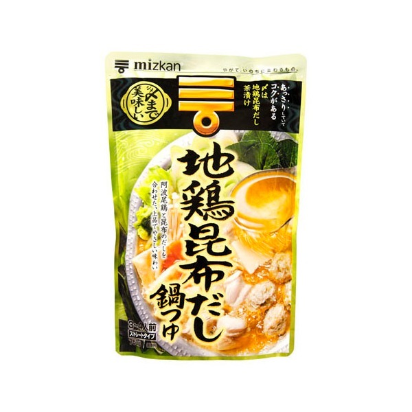 〆まで地鶏昆布だし 鍋つゆ ストレート 750ml 12 メーカー直送 5,383円