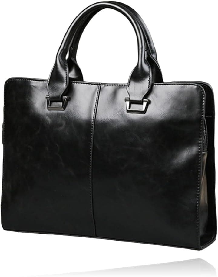 ビジネスバック 2Wayバック パソコンバック ブリーフケース A4 就活 ノートパソコン 収納 大容量 スタイリッシュ ショルダーバック メンズ 紳士 T1(ブラック) 6,380円