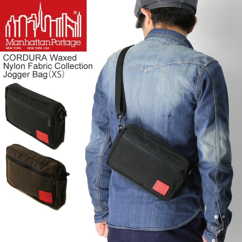 Manhattan Portage(マンハッタンポーテージ) コーデュラ ワックスド ナイロン ファブリック コレクション ジョガーバッグ ミニショルダー ポーチ メンズ レディース 8,360円