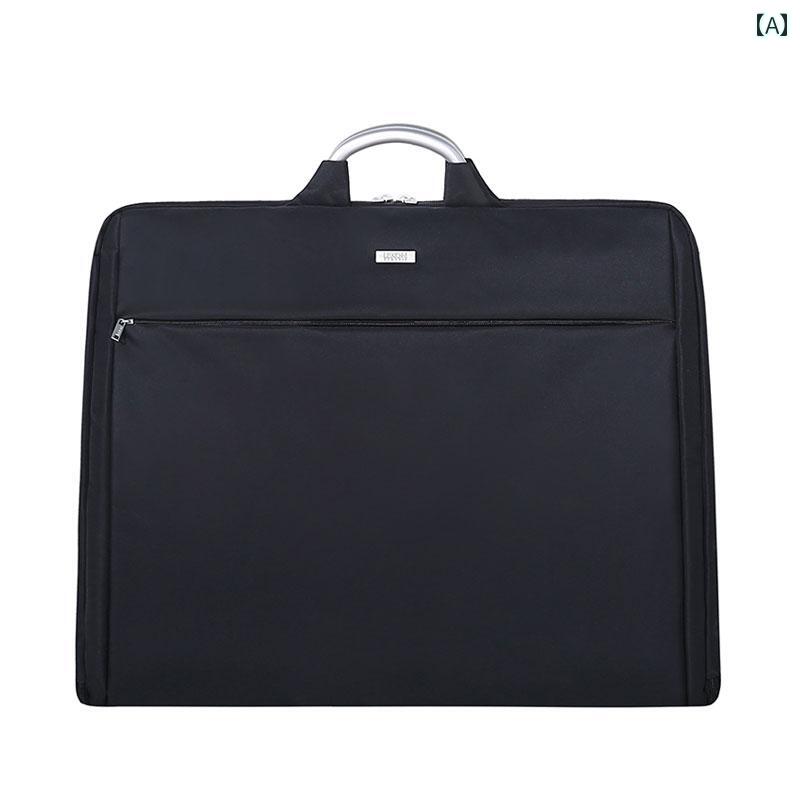 バッグ　ハンドバッグ　トラベル LEXON Leshang ポータブル スーツ バッグ メンズ しわ 防止 旅行 ビジネス 高級 ジャケット ダストカバー