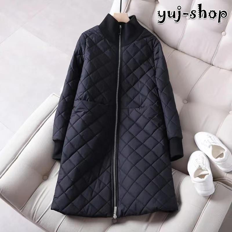 新入庫 中綿コート レディース コート アウター ジャケット キルティング中綿コート ミディアム カジュアル トップス ジャンバー ジュアル 軽い 暖かい ゆったり