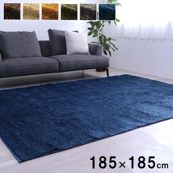 ルフォン カーペット 絨毯 無地ラグ ラグ ふわふわラグ 制菌 コンパクト 収納 オールシーズン ソファー前 テーブル 滑り止め 床暖房 ホットカーRFN185185 8,782円