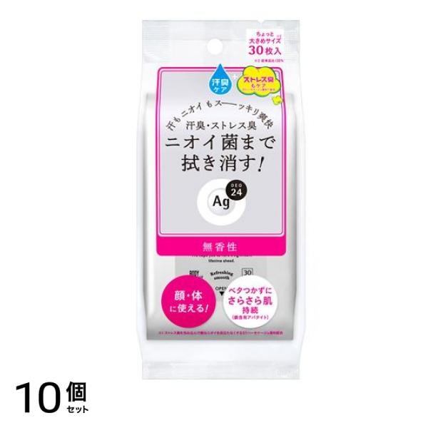 エージー24 クリアシャワーシート 無香性 30枚入 10個セット