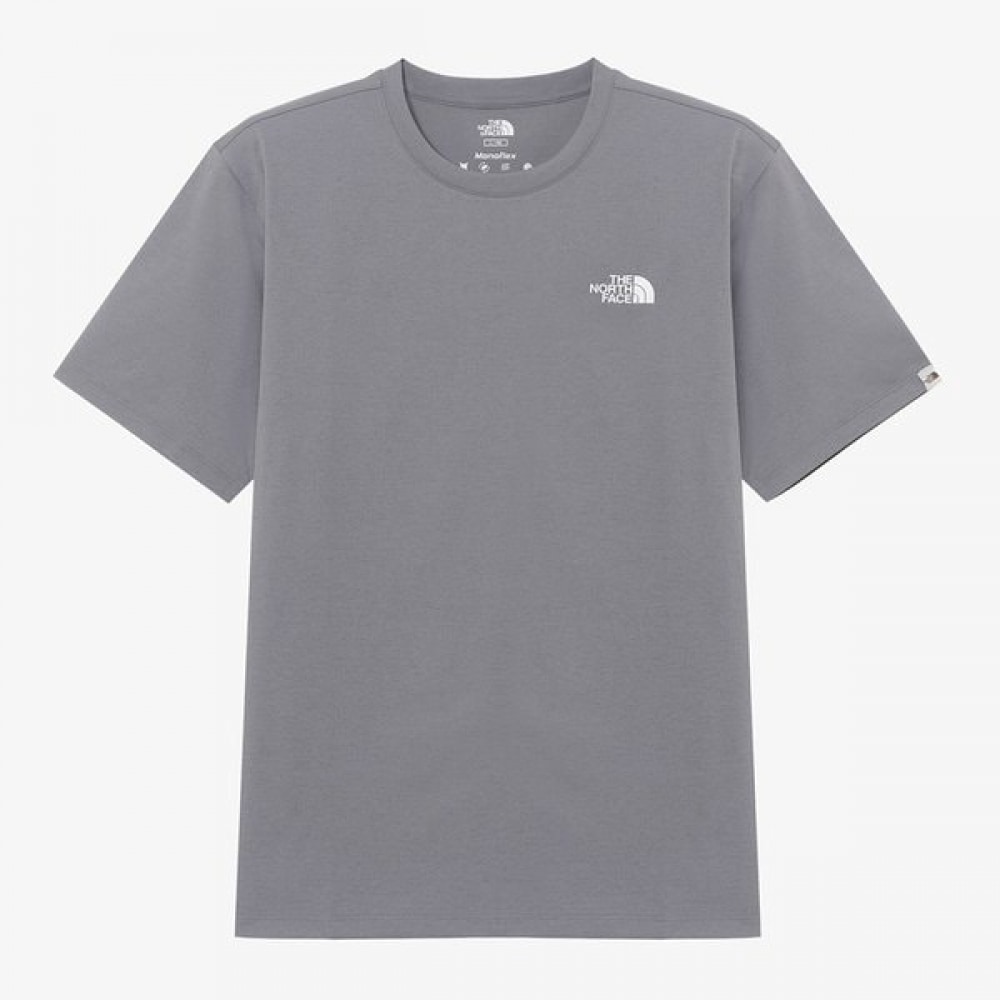 ノースフェイス White Label Stinson 半袖ラウンドTシャツ_GRAY NT7UR14L