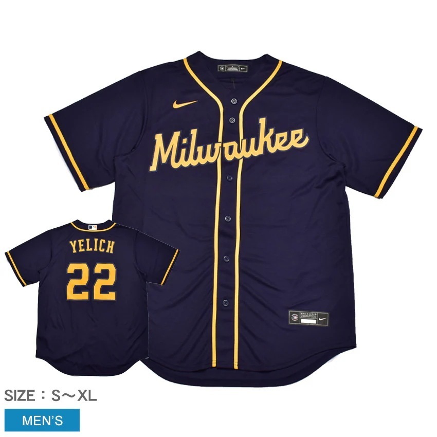 OFFICIAL REPLICA JERSEY T770-MZND-MZ7-Y22 メンズ トップス ウェア 半袖 オーセンティック ユニホーム