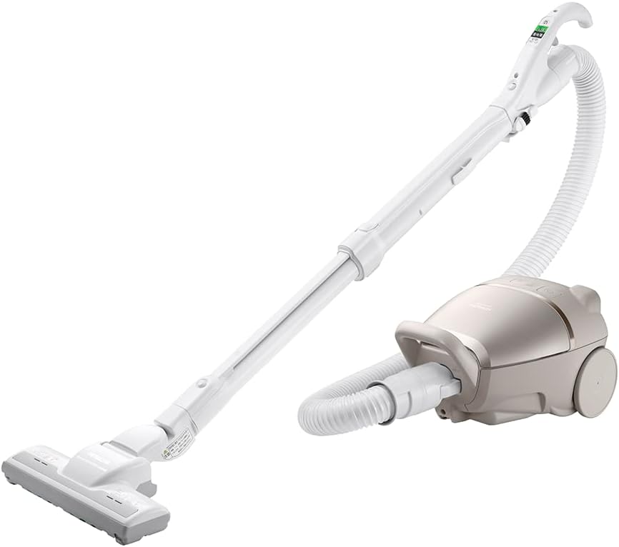 日立 掃除機 かるパック 紙パック式クリーナー CV-KP90K N ライトゴールド 日本製 小型 軽量 強烈パワー620W 自走式 16,621円