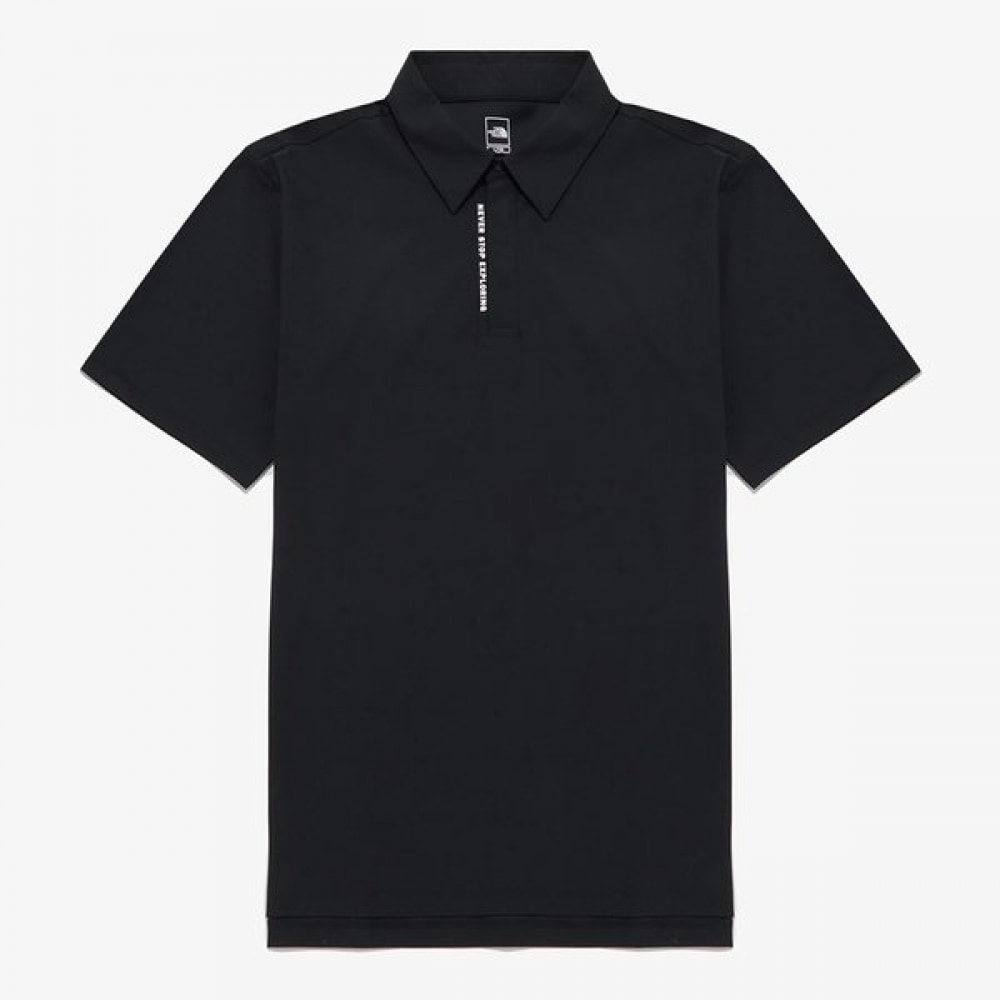 ノースフェイス アイスグリーン 半袖ポロ NT7PR02A