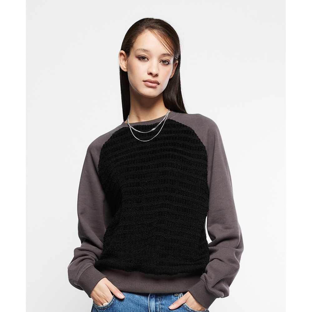 ラティジェント L7 ワッフルニットスウェットシャツ (スウェットシャツ)