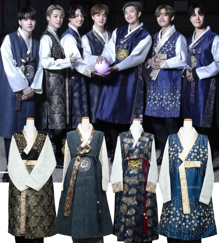 BTS 着用 HANBOK 6TYPE