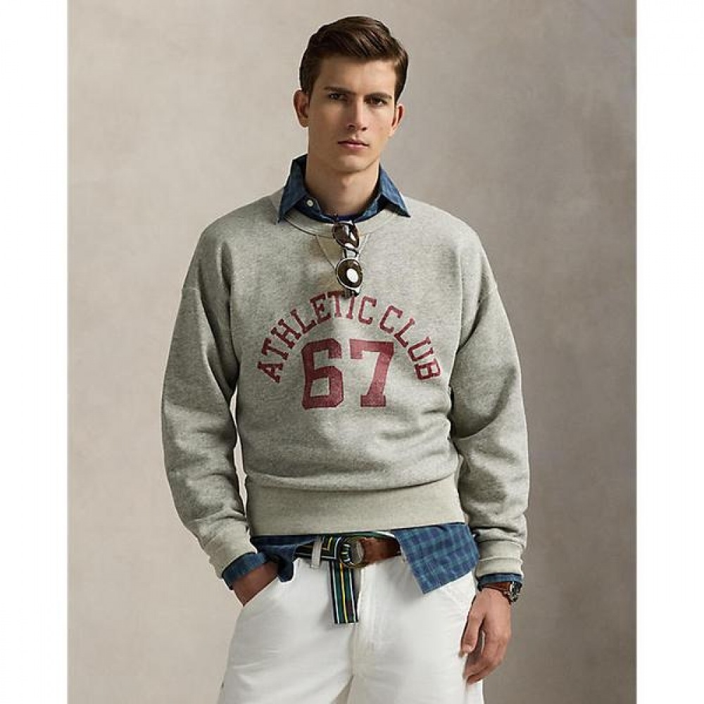 ポロラルフローレンメンズループバックフリースグラフィックスウェットシャツ (MNPOKNI16824455020)