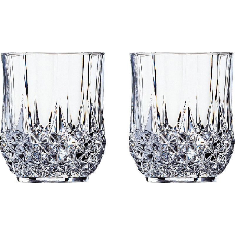 クリスタル/ダルク ロンシャン オールドグラス ペア