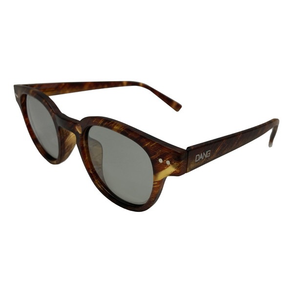 DANG SHADES ダンシェイディーズ 偏光グラス セレクト ニュー クリア ウッド マット×グレイ クリア ミラー 偏光グラス