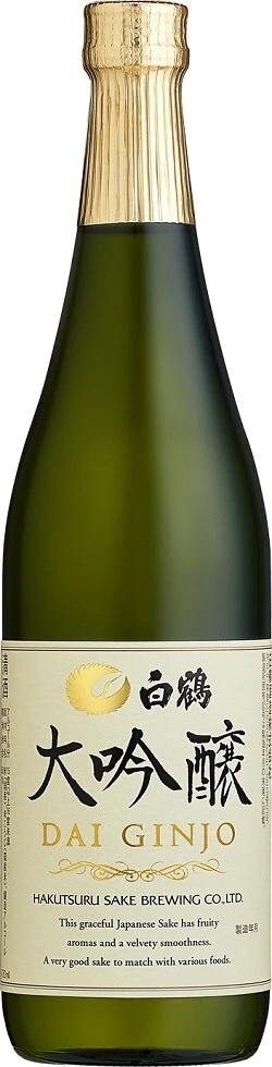 1ケース単位6本入り白鶴　大吟醸720ml6本入り