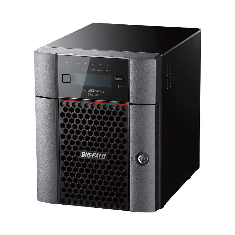 BUFFALO　TeraStation TS6000シリーズ 4ベイ 8TB　TS6400DN0804