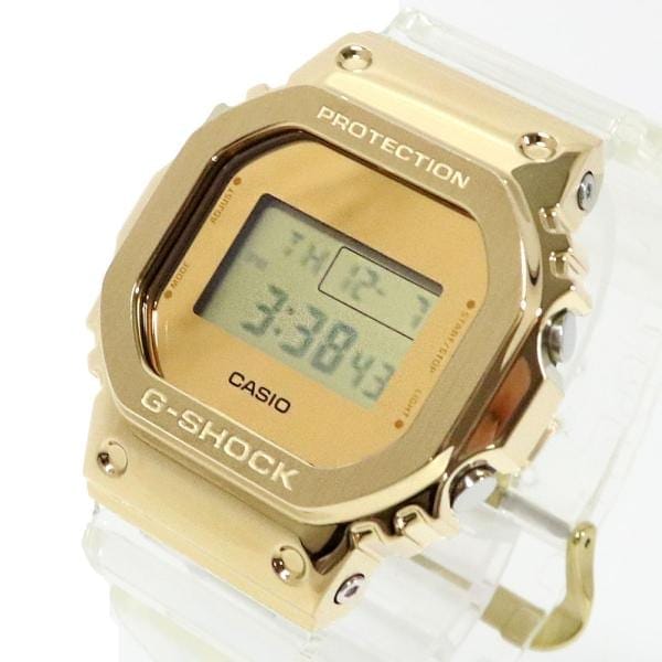 GM-5600SG-9 腕時計 メンズ ゴールド クオーツ デジタル 並行輸入品