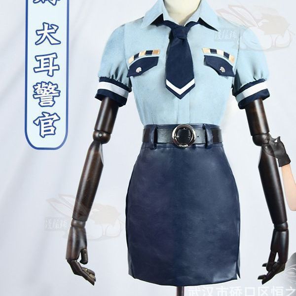 Re:ゼロから始める異世界生活 Cos レム 犬耳警察官 Cos スーツ婦警制服 レム アニメーション