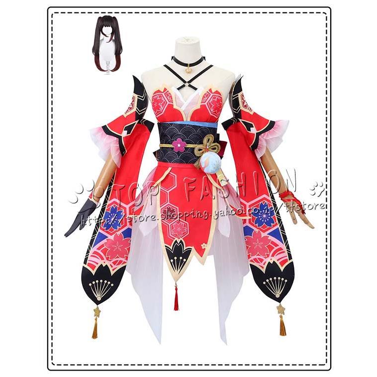 【品質良い 大好評中】崩壊：スターレイル 風 花火 はなび コスプレ衣装 ウィッグ cosplay コスチューム ハロウィン クリスマス