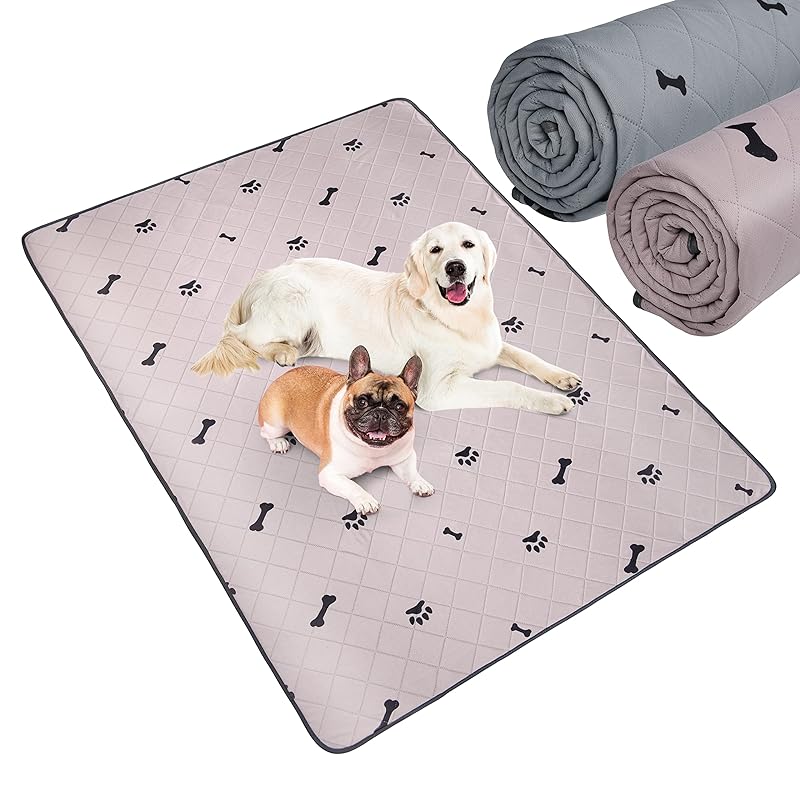 2枚セット】洗えるペットシーツ ペットマット ペット用おしっこマット ペット洗えるマット 四重構造 漏れにくさ 噛み耐性 速乾 消護 超吸収 再利用可能な犬 猫 の洗えるペットシーツ トイレ トレーニ