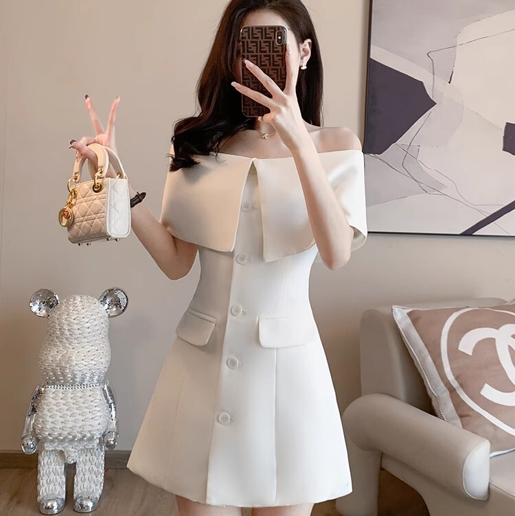 ワンピース ワンピドレス ショート丈 オフショルダー ワンショルダー かわいい 大人可愛い きれいめ カジュアル 大人 上品 おしゃれ お洒落 かっこいい 大人女子 ラブリー キュート ガーリー