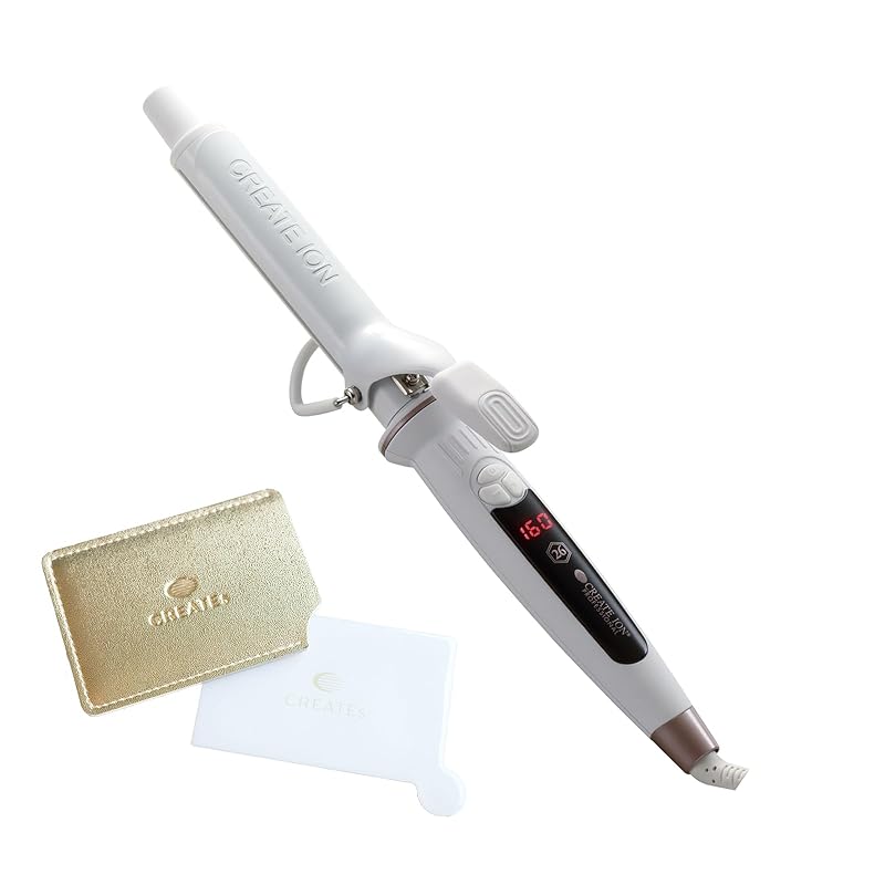 クレイツイオン エレメアカール 26mm 海外兼用 ゆる巻き 韓国スタイル 髪に優しい オリジナルミラー付き(オリジナルミラーセット)SC-G73308W