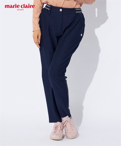 レディーススポーツウェア marie claire sport テーパードパンツ はっ水・ストレッチ